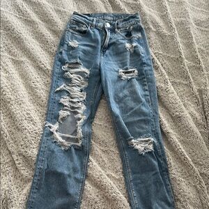 American Eagle Outfitters Blue Boyfriend Jeans